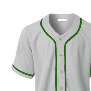 Maillot de baseball ajustable et personnalisable, anti-plis, qualité supérieure, respirant, entièrement personnalisable - Product Image 3