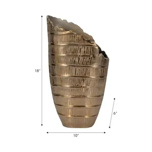 Jarrón Decorativo de Gran Escala para Producción a Medida, Proveedor de Jarrones Metálicos de Grado Comercial, Jarrón de Hierro para Flores - Product Image 2
