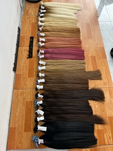 Extensions de cheveux raides Remy vietnamiens - 100% cheveux humains vierges, 100g, 8"-40" Vente en gros - Product Image 5