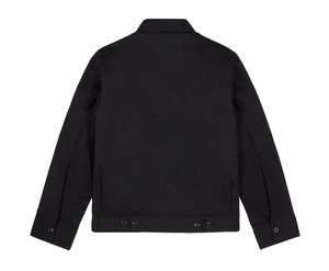 Chaqueta de trabajo de sarga de algodón personalizada de lona vintage Chaqueta de mecánico de trabajadores para hombre - Product Image 4