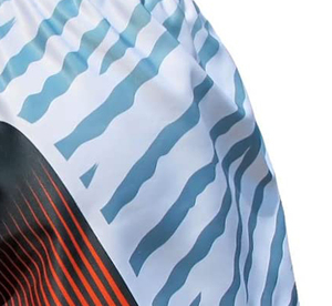 Breathable boxing shorts crafted with soft satin material reinforced seams and athletic styling for long lasting comfort - Product Image 3