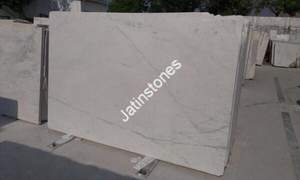 Dalle de marbre blanc Banswara, pierre naturelle brillante, pour marches d'escalier, surfaces de hall, plateformes de lavabo, carrelage intérieur et panneaux. - Product Image 2