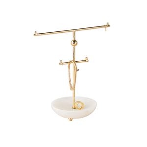 Présentoir à bijoux classique fini en cuivre présentoir à bijoux moderne présentoir à bijoux doré personnalisé à un prix abordable - Product Image 6