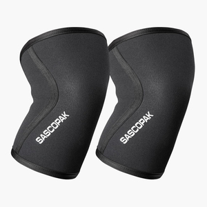 Manchons de protection pour les genoux en néoprène 7 mm avec logo personnalisé, design camouflage, pour crossfit, fitness, entraînement, compression, musculation - Product Image 5