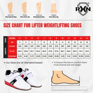 รองเท้ายกน้ำหนัก RXN World Star สำหรับผู้ชายและผู้หญิง - Product Image 5