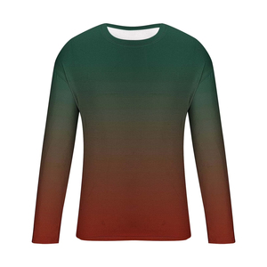 New Arrival Cotton Custom Oversized Long Sleeve <b>Tshirts</b> Wholesale Custom Logo Causal High Street Long Sleeve T-shirts - Product Image 3