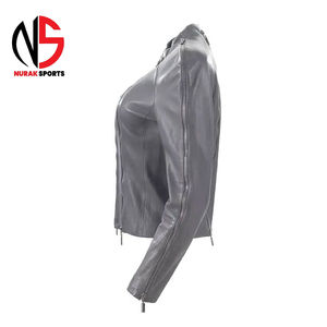 Chaqueta de Cuero PU Genuino para Mujer, Diseño Único, Última Moda, Mejor Calidad, Logotipo Personalizado, Chaquetas para Mujer de Alta Calidad en 2026 - Product Image 3