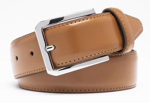 Cinturón de Cuero para Hombre, Moderno y Casual, con Hebilla de Aguja, en Stock, Duradero, Moldeado en una Sola Pieza - Product Image 6