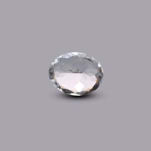 Premium 4.4 Carat Sky Blue Aquamarine Loose Gemstone Faceted Oval Cabochon for Fine Jewelry - Product Image 2