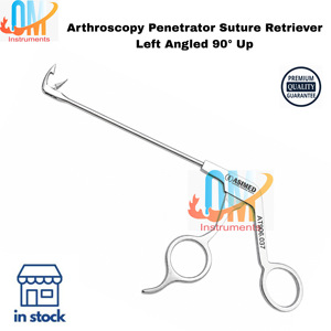Angulado a la Izquierda 90° °   Pinza de recuperación de suturas para artroscopia UP Penetrator |   Instrumentos Quirúrgicos para Cirugía Artroscópica de Hombro |   OLDMED - Product Image 6
