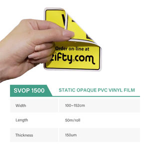 Pegatina de vinilo transparente mate para decoración del hogar, película termocrómica de fácil pelado para ventana Interior y Exterior - Product Image 4