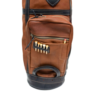 Cheap Price Hand Carry Comfortable Straps Leather <b>Golf</b> Sports Bag Hot Sale High Quality Genuine Leather <b>Golf</b> Bags - Product Image 6