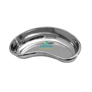 จานสเตนเลสสตีลขนาด10นิ้วอุปกรณ์ผ่าตัดกลวง - Product Image 2