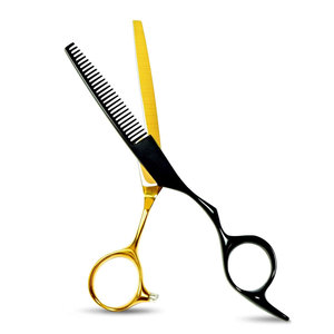 กรรไกรตัดผมมืออาชีพ สแตนเลสคุณภาพสูง น้ำหนักเบา ทนทาน ใช้ซ้ำได้ - Product Image 1