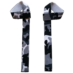 Sangle de levage en néoprène pour haltérophilie, motif camouflage, sangle de soutien en coton pour tractions et rameuses - Product Image 3