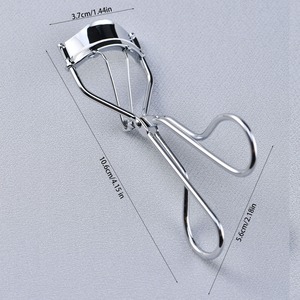 Recourbe-cils en acier inoxydable durable, outil de beauté portable avec emballage en boîte personnalisé, directement de l'usine - Product Image 3