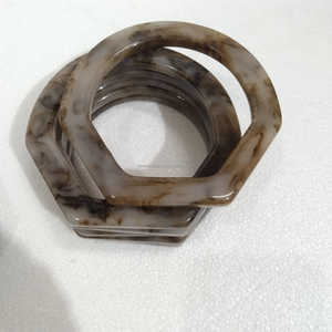 À la mode filles sac à main poignée sangle couleur perle résine sac chaîne pour dame sac à main accessoires mode résine sac chaîne - Product Image 2