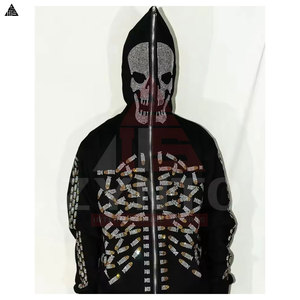 Sudaderas con Pedrería para Hombre, de Secado Rápido y Transpirables, de la Mejor Fabricación, Ropa Básica para Hombre, Sudaderas con Pedrería de Algodón Mezclado para Venta en Línea - Product Image 3