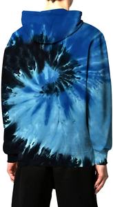 Sudaderas con capucha unisex, diseño personalizado, sublimación, deportes, moda, 100% poliéster, tela polar, teñido anudado, impresión sublimada - Product Image 5