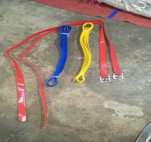 Haute qualité personnalisable cheval de course debout Martingale poitrine plaque PVC produit équestre cuir boucles en acier inoxydable - Product Image 6