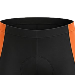 Men's Black Orange <b>Cycling</b> <b>Shorts</b> <b>Padded</b> Bike Racing <b>Shorts</b> Bicycle Riding Bottoms Outdoor Sportswear <b>Cycling</b> Training - Product Image 5