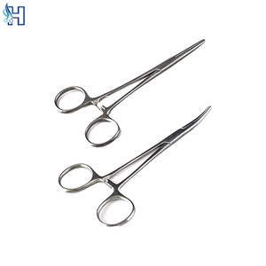 Pince à épiler manuelle en acier pour animaux de compagnie, outil de pêche, pince de serrage, outils d'épilation, pointe courbée ou droite, 12,5 16 18 cm - Product Image 1