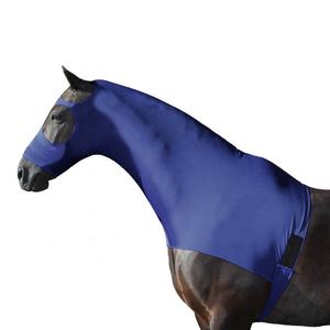 Capuche de cheval à col complet en Spandex épais personnalisable avec logo personnalisé Protection extérieure Type de calèche - Product Image 1
