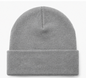 Custom Knitted Beanie <b>Hats</b> <b>Winter</b> Warm Soft Stretch Cuff Ribbed Beanie Cap for Men Women Outdoor Casual Streetwear - Product Image 2