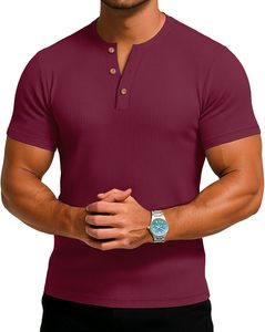 Camiseta Premium de Algodón para Hombre, Cuello Redondo, Casual, Transpirable, Cómoda, Manga Corta, Básica, Lisa, para Pedidos al por Mayor - Product Image 2
