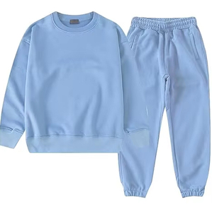 Conjunto de Chándal de Forro Polar Grueso para Hombre, Sudadera con Capucha y Jogger, Exportación, Invierno, Casual, Suave, Cómodo, Estilo Urbano, Conjunto Acogedor - Product Image 1