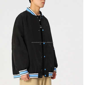 Veste en cuir Renegades Fire, manches en cuir, veste universitaire en cuir à fermeture éclair intégrale - Product Image 6