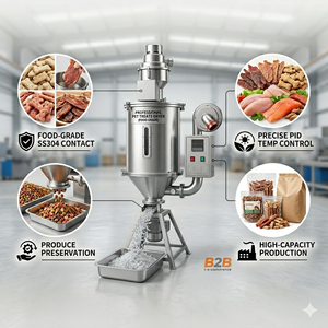Nouvelle machine de séchage de granulés d'aliments pour animaux multifonctionnelle, sécheuse d'aliments pour bétail pour les grossistes - Product Image 5