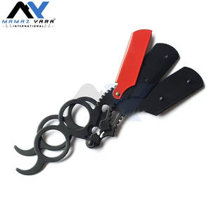 Navaja de Afeitar Profesional de Una Sola Hoja, Navaja de Barbero Clásica para Hombre, Afeitado Prémium, Afeitado Preciso, Navajas para Dar Forma a la Barba - Product Image 3