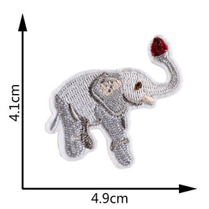 Patchs brodés personnalisés pour vêtements, sacs, chapeaux – Patchs brodés élégants avec perles pour vestes, sacs, chapeaux – Perles de rocaille tendance - Product Image 4