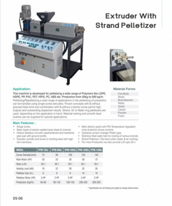 Extrusora de Plástico con Peletizadora de Hilos para Producción de Gránulos de PP, PE, PET, ABS y Plástico Reciclado, Venta al Por Mayor - Product Image 6