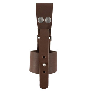 Handmade Leather <b>Axe</b> Sheath Belt Loop Holster Hatchet Holder Outdoor <b>Camping</b> Fighting Training - Product Image 3