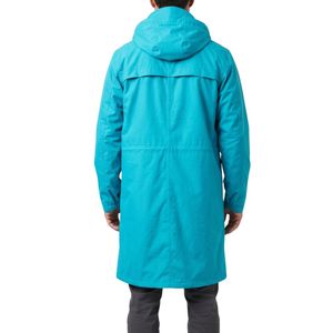 Manteaux de pluie modernes bleu cyan, légers, à séchage rapide, style voyage, imperméables, respirants, doublés en maille, pour une performance optimale - Product Image 2
