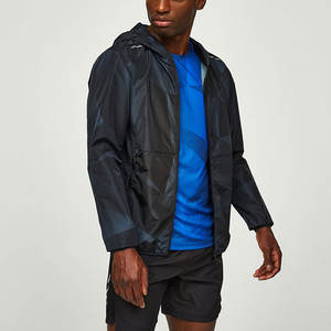 Veste coupe-vent imperméable et respirante avec capuche zippée, pour sports de plein air, entraînement, nouvelle protection solaire, vêtements pour hommes - Product Image 4