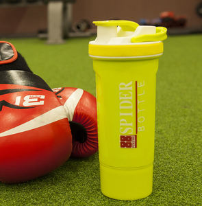 Bouteille shaker à protéines personnalisable avec logo, pour la gym, le fitness et le sport, sans BPA, 700 ml/24 oz, compatible lave-vaisselle, vide, pour protéines - Product Image 4