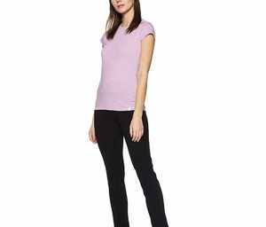 Camisetas de Mujer Transpirables, Ecológicas, de Secado Rápido, Ligeras, de Poliéster, Color Sólido, Cuello en V, Cortas, Lisas, de Alta Calidad - Product Image 4