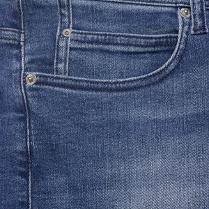 Men's <b>High</b> <b>Waist</b> Straight Denim <b>Shorts</b> 100% Cotton Streetwear Classic Blue <b>Jean</b> <b>Shorts</b> Casual Summer Knee Length - Product Image 5