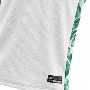 Tenue de basketball sublimée écologique, ensemble maillot et short personnalisés en tissu, uniformes sportifs haute performance - Product Image 2