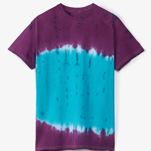 Custom Logo Tie Dye <b>T</b> Shirt Spiral Design 100% Cotton Oversized Streetwear Unisex Summer Casual Tee Wholesale - Product Image 5