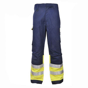 Pantalon de travail haute visibilité réfléchissant pour hommes, léger, respirant, multi-poches, pantalon cargo, vêtements de travail industriels OEM - Product Image 1