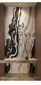 MiyaStone - Losa de Cuarzo Blanco Panda Impresa en 3D al por Mayor para Proyectos de Construcción de Hoteles - Product Image 4