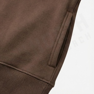 Sudadera con Capucha Premium Térmica de Felpa Francesa 100% Algodón, Sudadera con Capucha Extra Grande de Lujo Personalizada, Ropa Urbana al por Mayor - Product Image 6