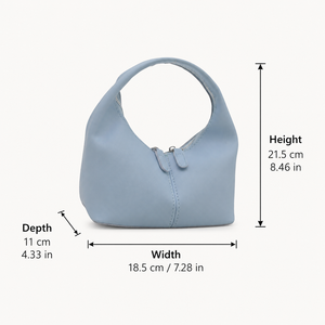 2026 Trendy Shoulder Bag for Women Sling Purse Half Moon Bag Leather Shoulder Bag Messenger Bag Fashion Mini Handbag - Product Image 6