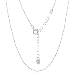 Collier élégant en argent 925 avec nœud papillon minimaliste et chaîne capsule lisse pour fêtes et cadeaux - Product Image 2