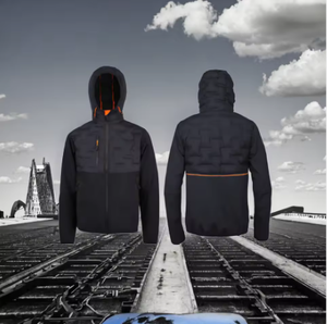 Conjunto de Chaqueta y Pantalones de Trabajo de Invierno Personalizables para Unisex, Diseño de Sudadera con Capucha de Algodón Transpirable, Certificación CE/EU, Protección de Seguridad - Product Image 1