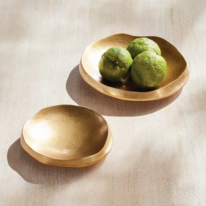 Timeless Form Handmade High Quality Aluminum Tabletop <b>Vase</b> <b>Gold</b> Finish Modern Design Decorative Bowl for Housewarming Wedding - Product Image 5